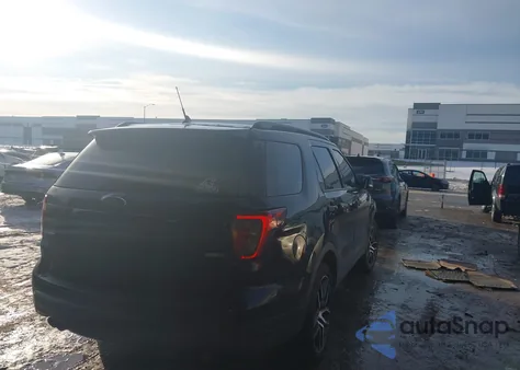 2018 Ford Explorer Sport z USA, uszkodzony, nr VIN 1FM5K8GT4JGC33009